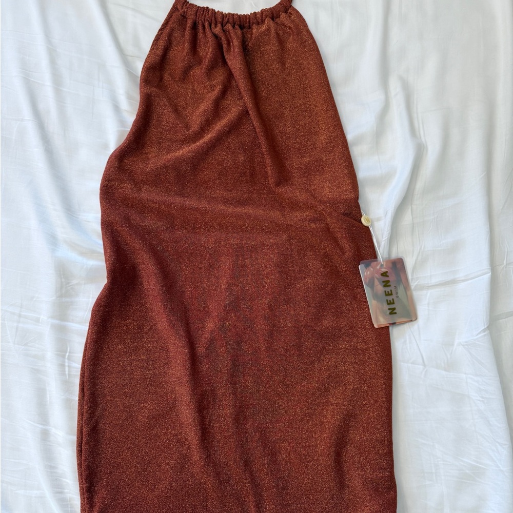 Oh Polly- Neena Swim line cover up new with tags